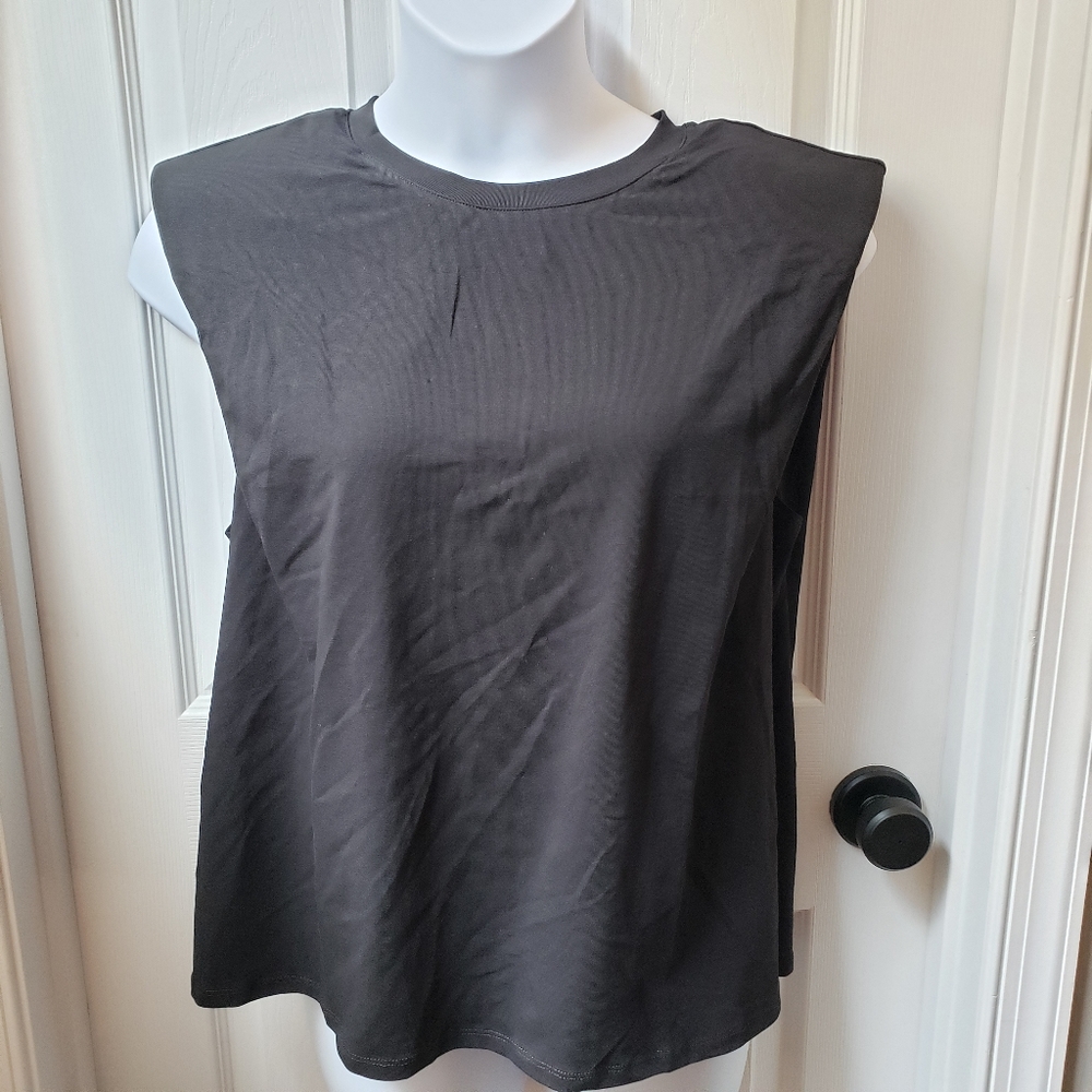 LAST CHANCE!! NWT - Sleeveless Black Tee